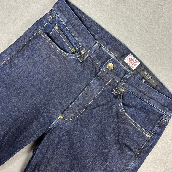 rag & bone Other - Rag & Bone Jeans Kaihara Raw Denim Mens 32x32 Indigo Blue